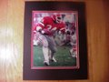 Picture: Herschel Walker Georgia Bulldogs vs. Tennessee original 8 X 10 photo professionally double matted to 11 X 14 to fit a standard frame. This is classic Herschel Walker running for a huge gain.