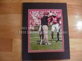Picture: Kirby Smart Georgia Bulldogs original 8 X 10 photo professionally double matted in team colors to that it fits a standard frame.