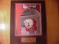 Picture: UGA VIII Georgia Bulldogs original 8 X 10 photo professionally double matted to 11 X 14 with a gold-colored plate that reads "UGA VIII, Georgia Bulldogs."