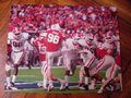 Picture: Shawn Williams and the Georgia Bulldogs block a Nebraska punt for a safety in the 2013 Capital One Bowl original 16 X 20 poster.