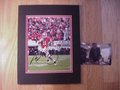 Picture: Aaron Murray Georgia Bulldogs hand-signed 8 X 10 photo professionally double matted in team colors to 11 X 14. Aaron signed these photos Saturday December 14, 2013. The autograph is guaranteed authentic and will not only come with a Certificate of Authenticity but a picture of Aaron actually signing it.