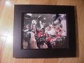 Picture: Mark Richt of the Georgia Bulldogs with D.J. Shockley and team after winning the 2005 SEC Championship 11 X 14 photo professionally framed in very nice black wood to 14 1/2 X 17 1/2.
