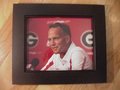 Picture: Mark Richt of the Georgia Bulldogs 8 X 10 photo professionally framed in very nice black wood to 11 X 14.