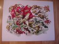 Picture: Georgia Bulldogs 2014 original Jack Davis art print fits a standard frame. We only have a limited few.