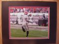 Picture: Mohamed Massaquoi touchdown against Florida original 8 X 10 Georgia Bulldogs photo professionally double matted to 11 X 14 so that it fits a standard frame that can be bought at any store.