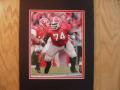 Picture: Max Jean-Gilles Georgia Bulldogs original 8 X 10 photo professionally double matted to 11 X14 to fit a standard frame.