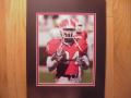 Picture: Knowshon Moreno in his red Georgia Bulldogs uniform 8 X 10 photo professionally double matted to 11 X 14 so that it fits a standard frame.