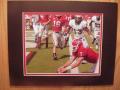 Picture: Matthew Stafford's "first touchdown" as a Georgia Bulldogs original  8 X 10 photo professionally double matted to 11 X 14 to fit a standard frame. Look at that stretch! 