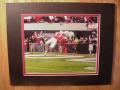Picture: Touchdown Tony Taylor Georgia Bulldogs original 8 X 10 photo professionally double matted to 11 X 14 to fit a standard frame. This photo shows Taylor diving into the end zone for the winning touchdown in Georgia's 15-12 comeback win over Georgia Tech.