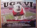 Picture: Georgia Bulldogs UGA VI Tribute 16 X 20 original poster.