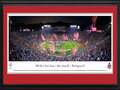 Picture: Ohio State Buckeyes 13.5 X 40 Panoramic Poster professionally double matted in team colors and framed to 18 X 44. 2019 Rose Bowl Game® - Ohio State® 28 - Washington® 23 The champions of the Big Ten® and Pac-12 Conferences converged in Pasadena, California, on January 1, 2019, to compete in the Rose Bowl Game. The contenders in the historic bowl game were the Ohio State Buckeyes®, with a regular season record of 12-1, and the Washington Huskies®, with a 10-3 record at the end of their regular season. First played in 1902, the Rose Bowl Game has earned the honor of being the oldest and highest attended college football bowl game. At the 105th edition of the Granddaddy of Them All® and playing to a crowd of 91,853, the Ohio State Buckeyes® were victorious.